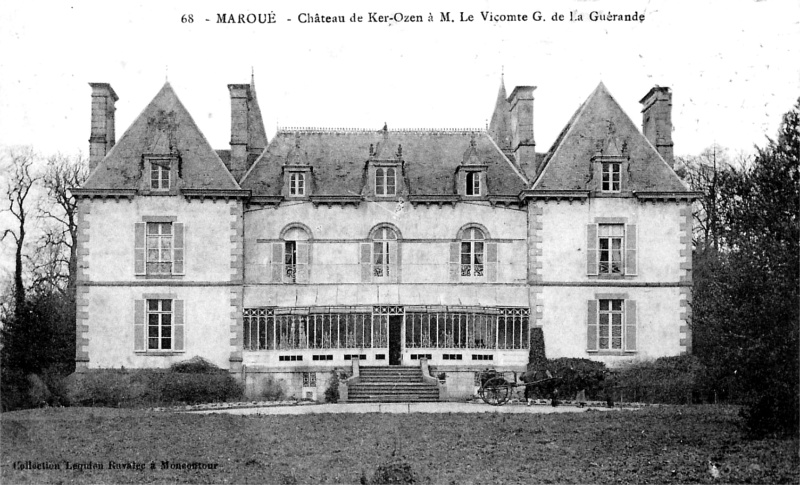 Château de Maroué (Bretagne).
