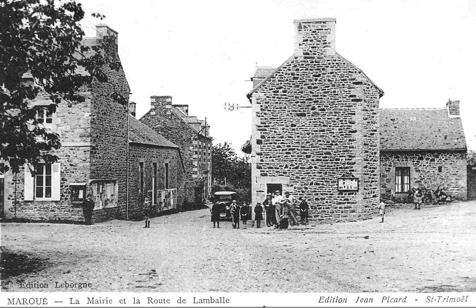 Ville de Marou (Bretagne).