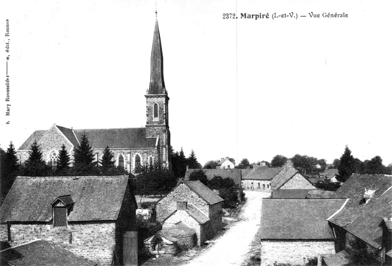 Ville de Marpir (Bretagne).