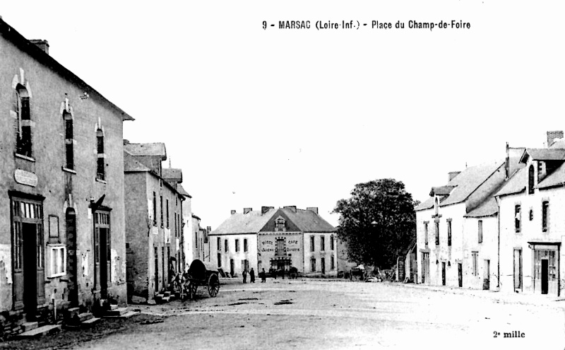 Ville de Marsac-sur-Don (anciennement en Bretagne).
