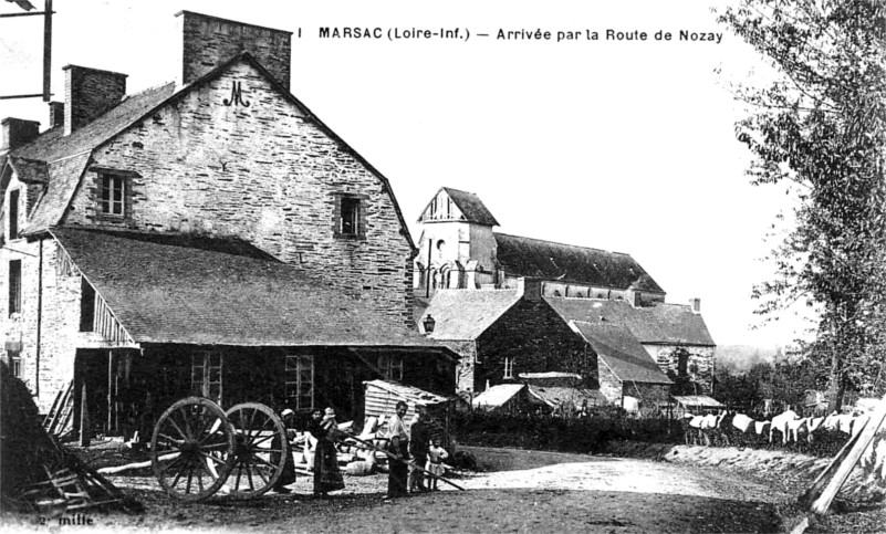 Ville de Marsac-sur-Don (anciennement en Bretagne).