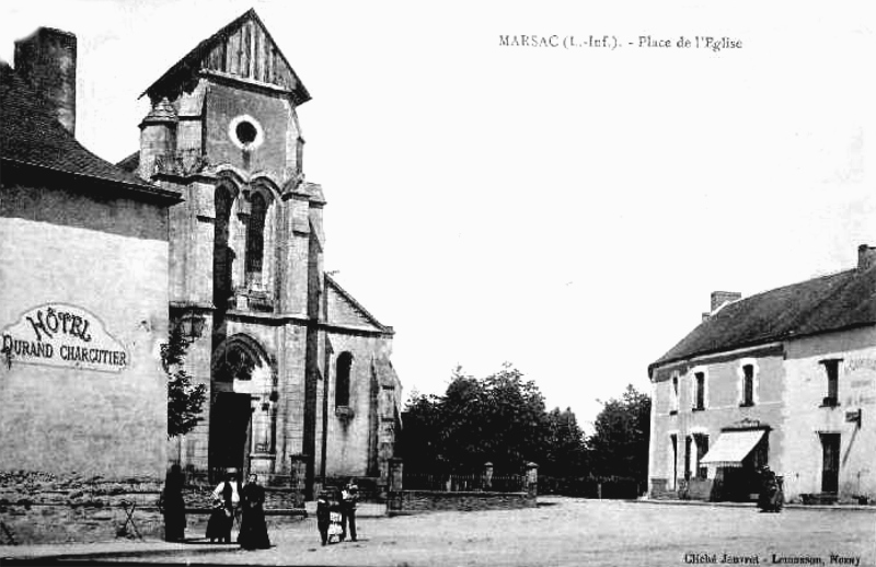 Ville de Marsac-sur-Don (anciennement en Bretagne).