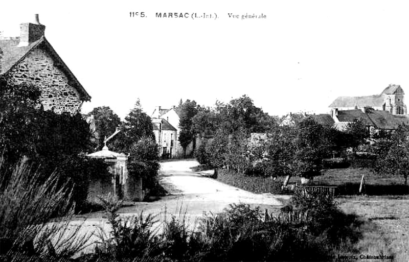 Ville de Marsac-sur-Don (anciennement en Bretagne).