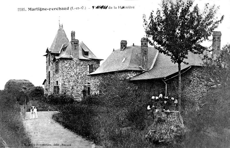 Ville de Martign-Ferchaud (Bretagne).