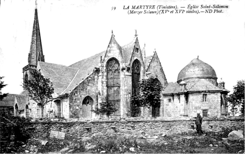 Eglise de La Martyre (Bretagne).