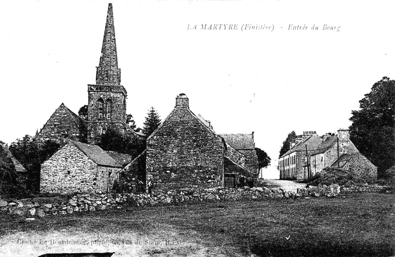 Ville de La Martyre (Bretagne).