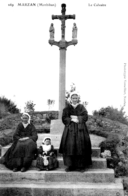 Calvaire de Marzan (Bretagne).