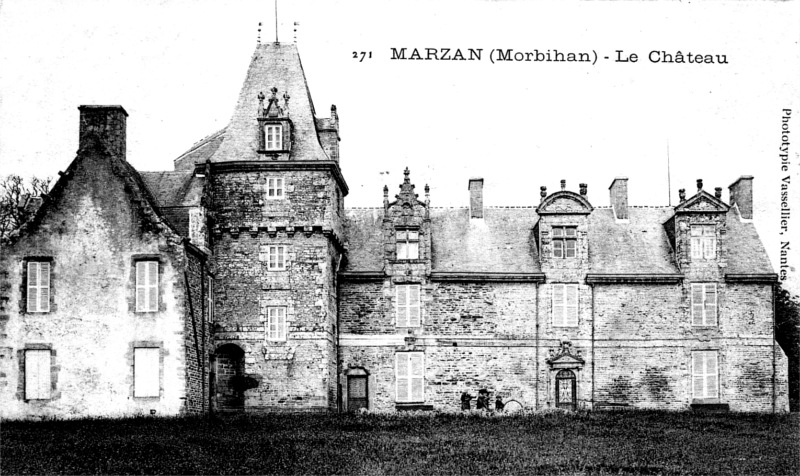 Chteau de Marzan (Bretagne).