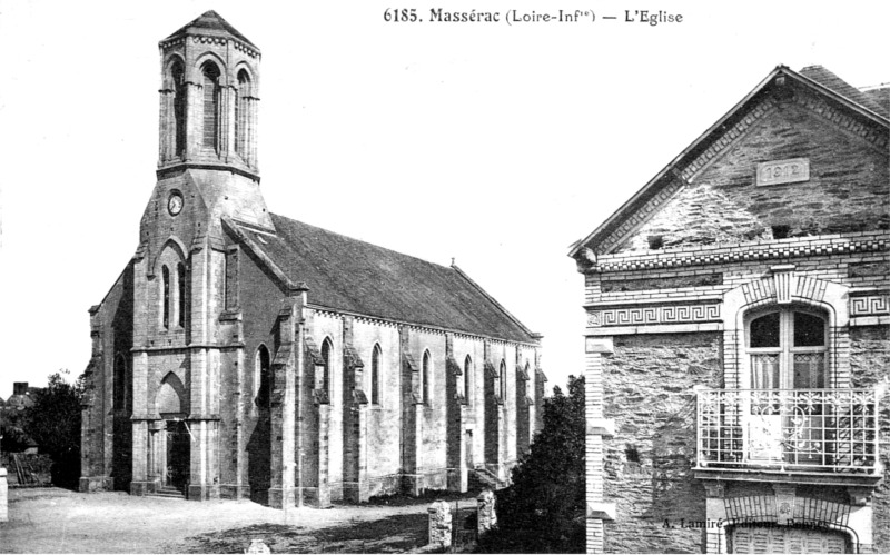 Eglise de Massérac (anciennement en Bretagne).