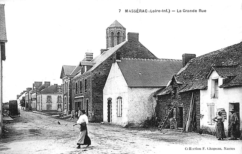 Ville de Massrac (anciennement en Bretagne).