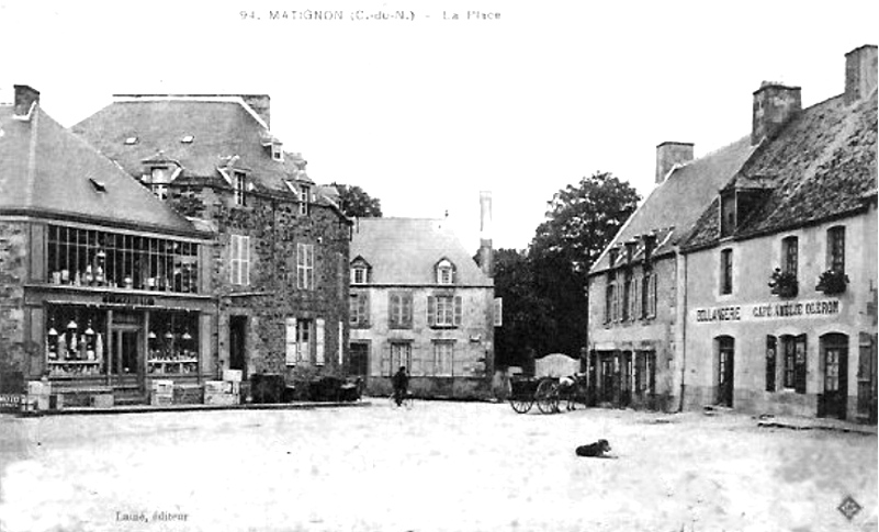 Ville de Matignon (Bretagne).