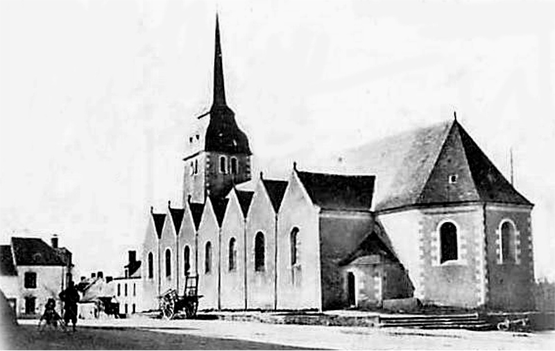 Eglise de Maumusson (anciennement en Bretagne).