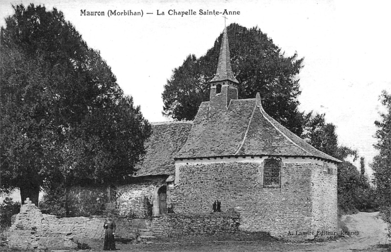 Chapelle Sainte-Anne à Mauron (Bretagne).