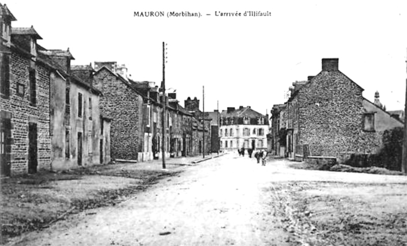 Ville de Mauron (Bretagne).