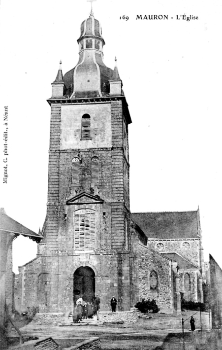 Eglise de Mauron (Bretagne).