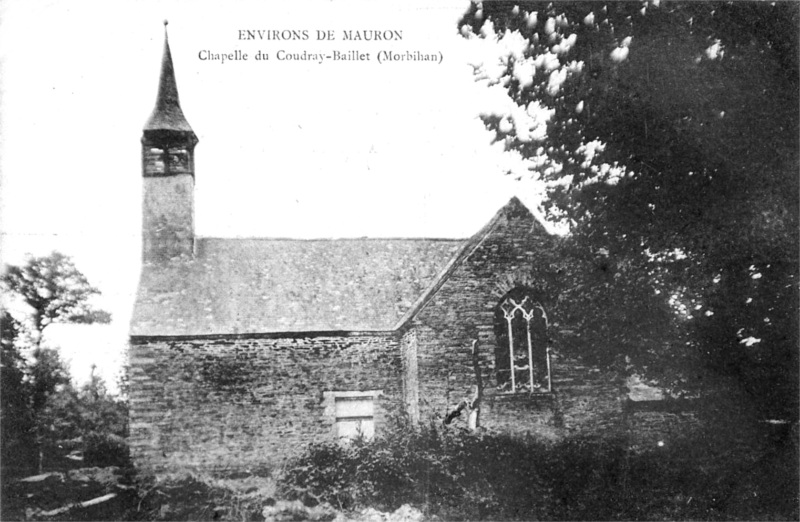 Chapelle Sainte-Suzanne à Mauron (Bretagne).