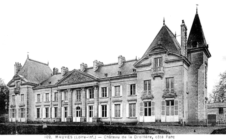 Chteau de la Droitire  Mauves-sur-loire (Bretagne).