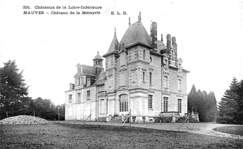 Chteau de la Mtairie  Mauves-sur-loire (Bretagne).