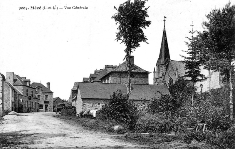 Ville de Mec (Bretagne).