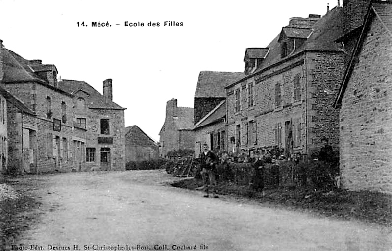 Ville de Mec (Bretagne).