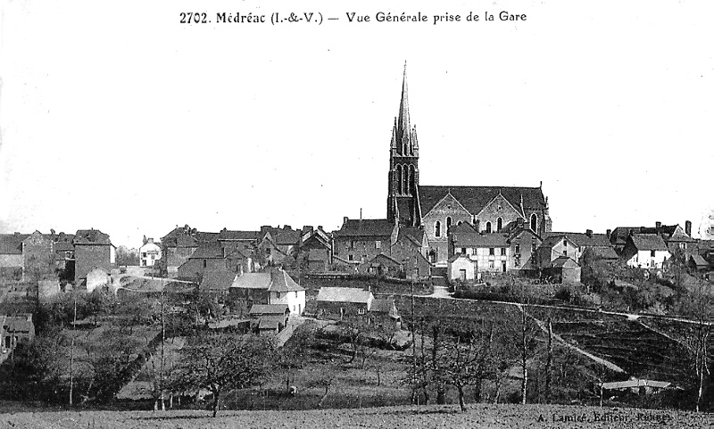 Ville de Mdrac (Bretagne).