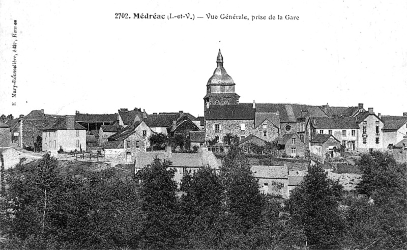 Ville de Mdrac (Bretagne).