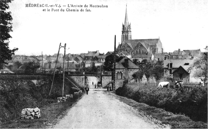 Ville de Mdrac (Bretagne).