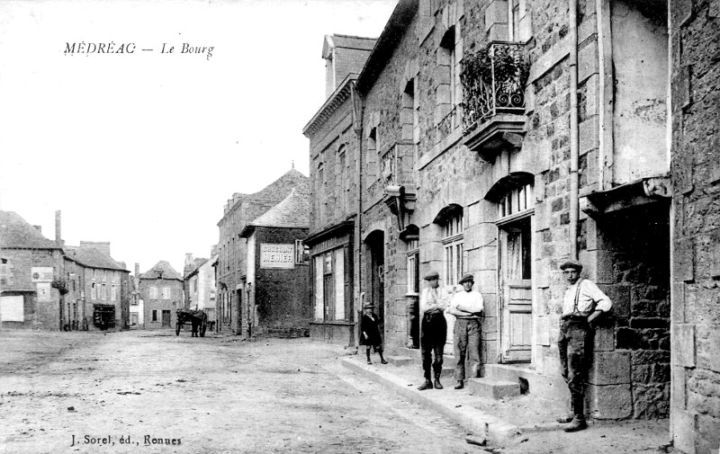 Ville de Mdrac (Bretagne).