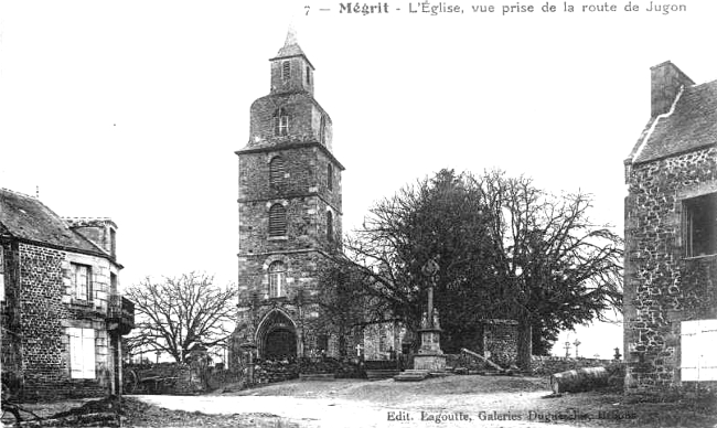 Eglise de Mégrit (Bretagne).