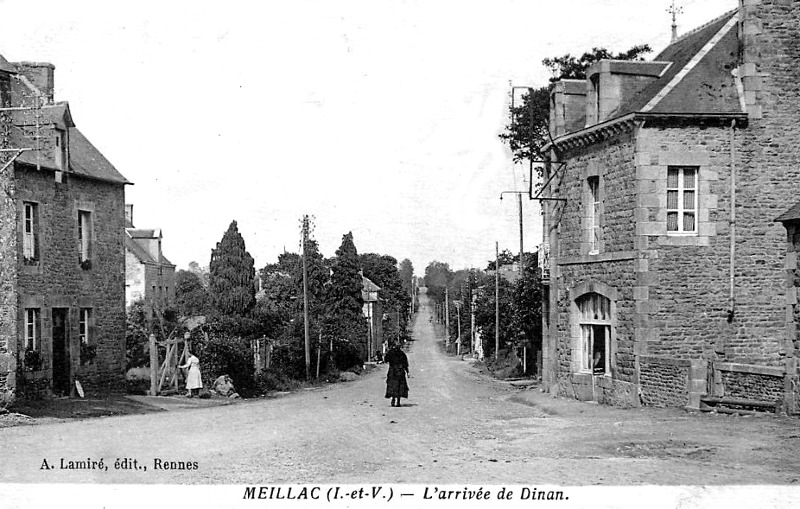 Ville de Meillac (Bretagne).