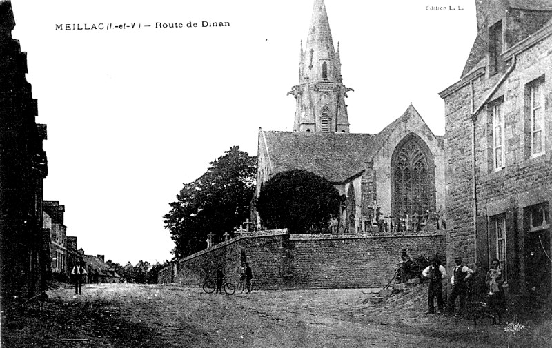 Ville de Meillac (Bretagne).