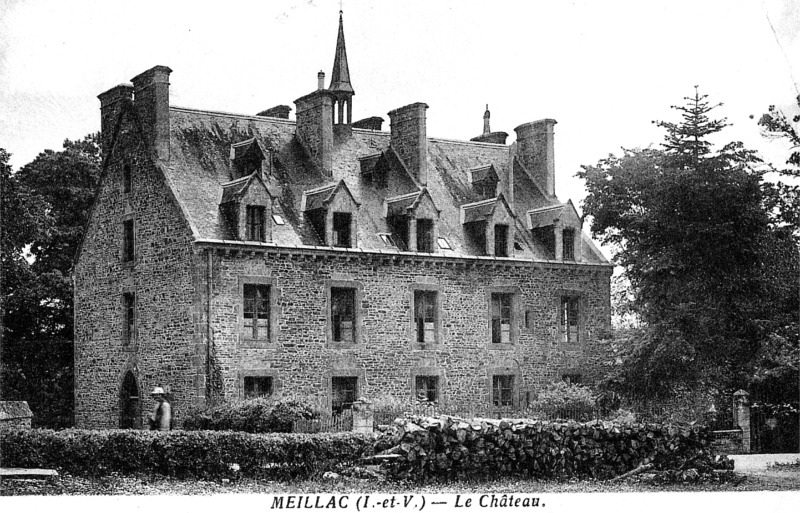 Chteau des Champs-Bulant  Meillac (Bretagne).