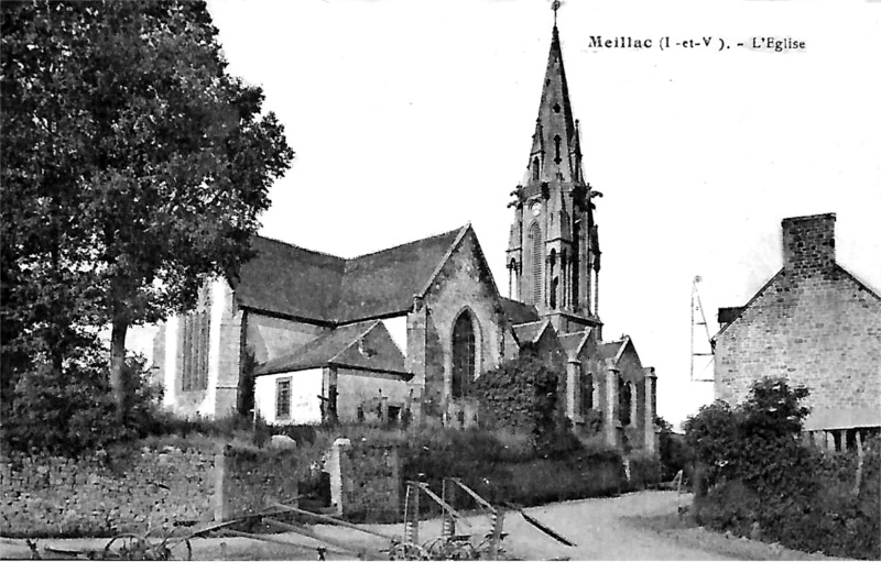 Ville de Meillac (Bretagne).