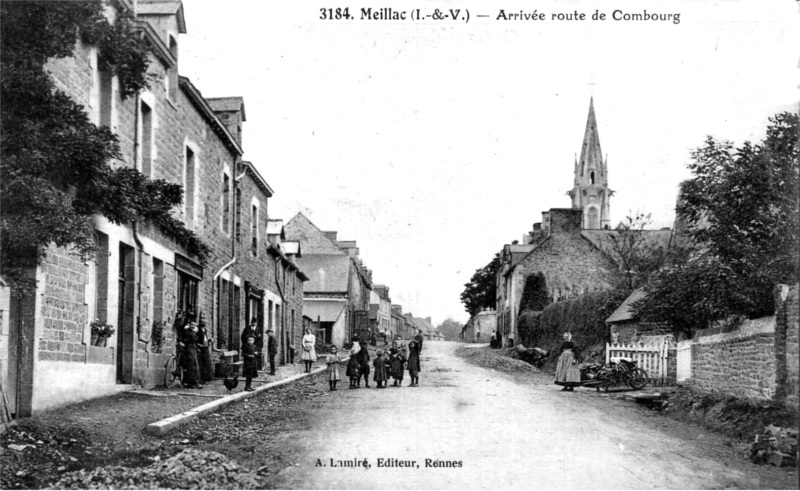 Ville de Meillac (Bretagne).