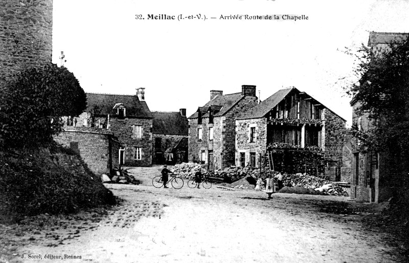 Ville de Meillac (Bretagne).