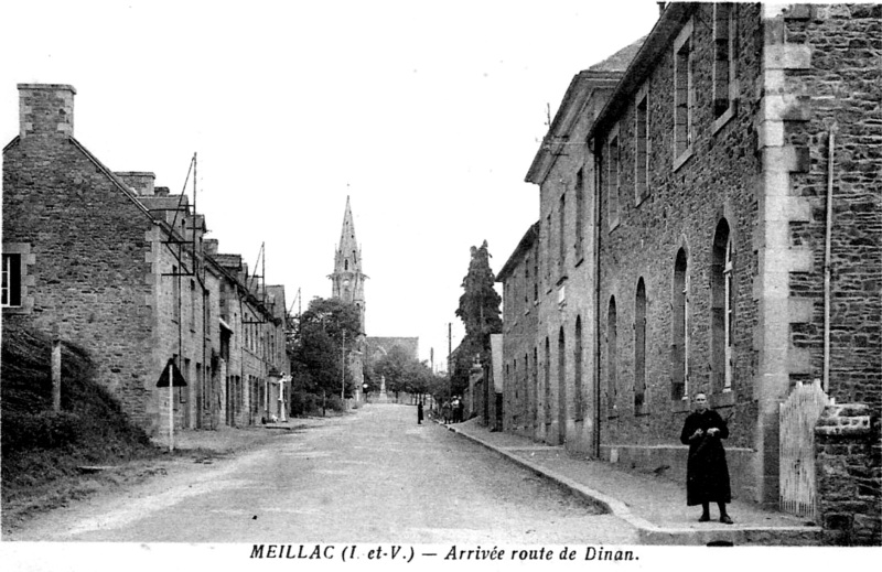 Ville de Meillac (Bretagne).