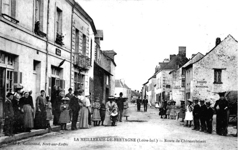 Ville de Meilleraye-de-Bretagne (anciennement en Bretagne).