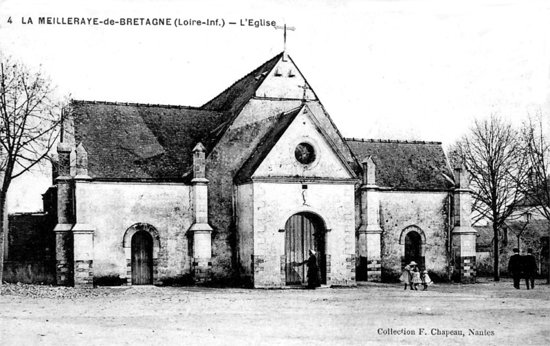 Ancienne glise de Meilleraye-de-Bretagne (anciennement en Bretagne).