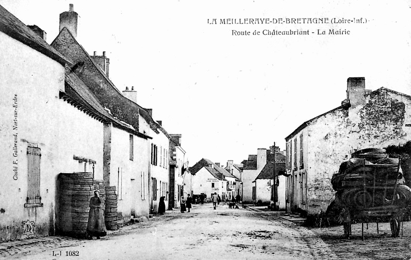 Ville de Meilleraye-de-Bretagne (anciennement en Bretagne).