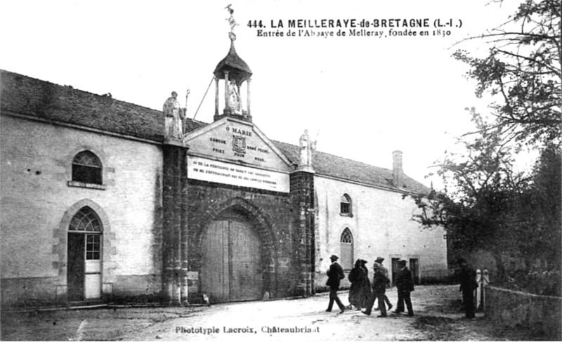 Abbaye de Melleray à Meilleraye-de-Bretagne (anciennement en Bretagne).