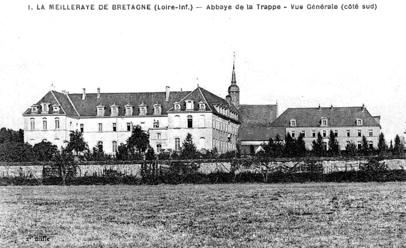 Abbaye de Melleray  Meilleraye-de-Bretagne (anciennement en Bretagne).