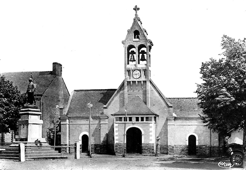 Nouvelle glise de Meilleraye-de-Bretagne (anciennement en Bretagne).