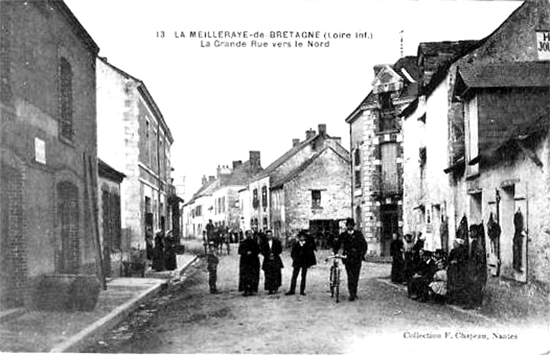 Ville de Meilleraye-de-Bretagne (anciennement en Bretagne).