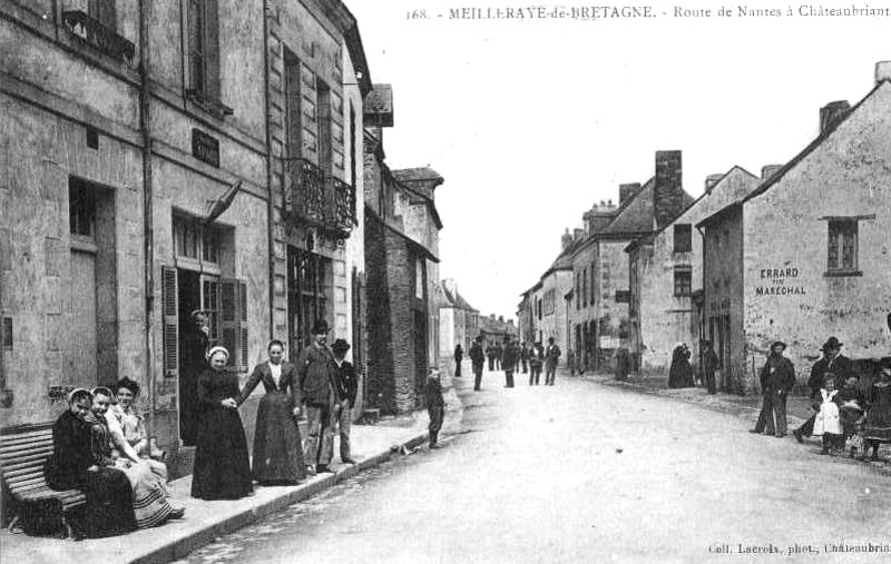 Ville de Meilleraye-de-Bretagne (anciennement en Bretagne).