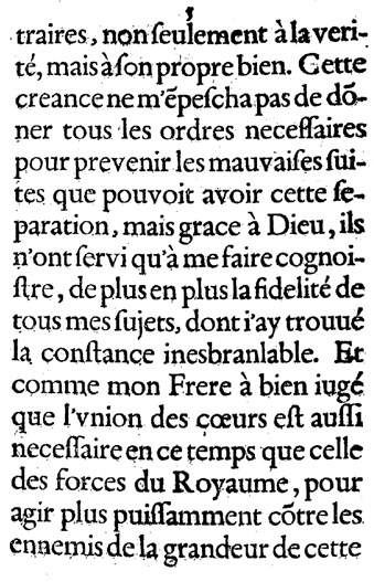 lettre au Marchal duc de La Meilleraye (Charles de La Porte)