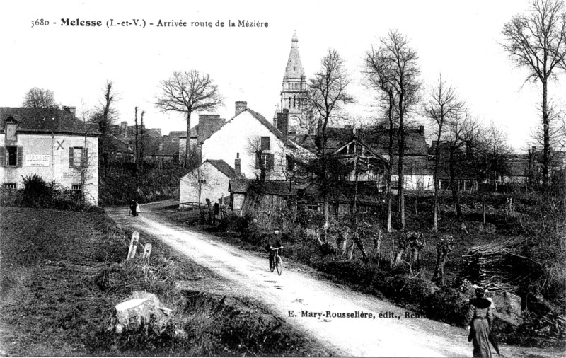 Ville de Melesse (Bretagne).