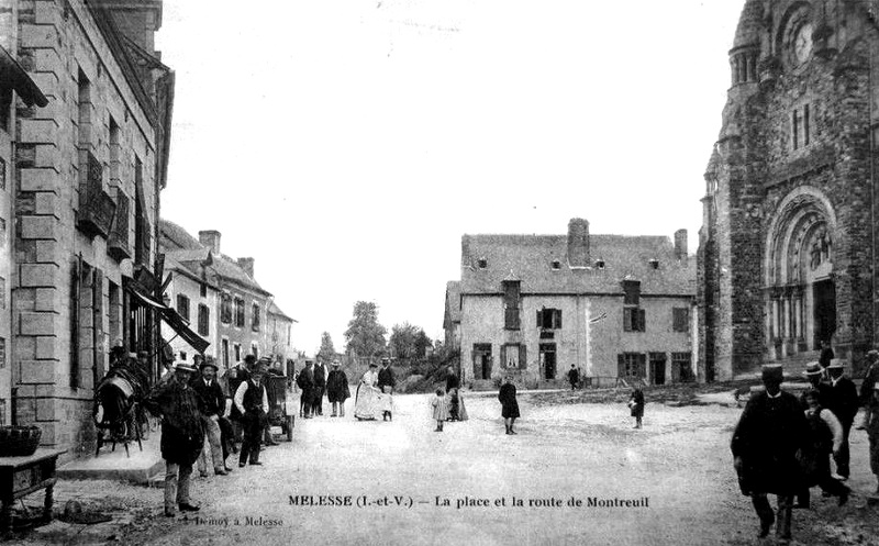 Ville de Melesse (Bretagne).