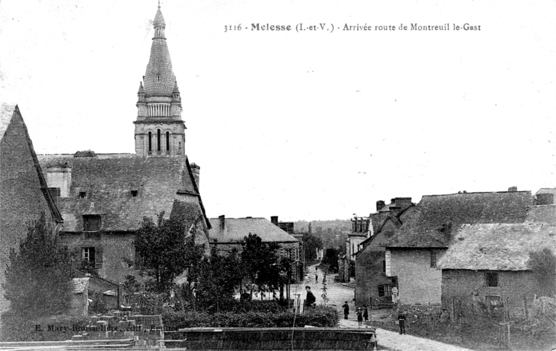 Ville de Melesse (Bretagne).