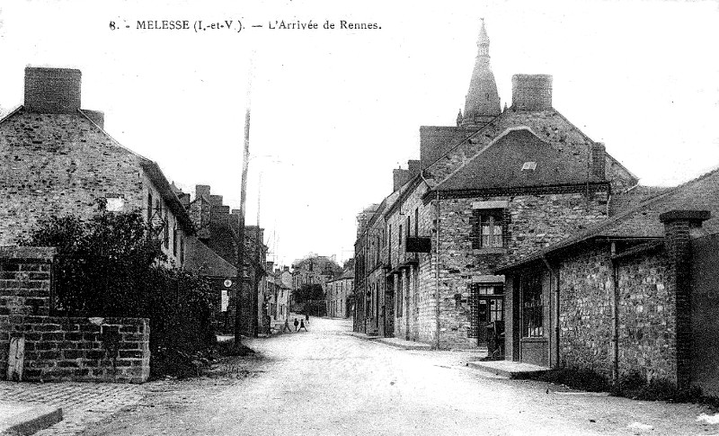 Ville de Melesse (Bretagne).