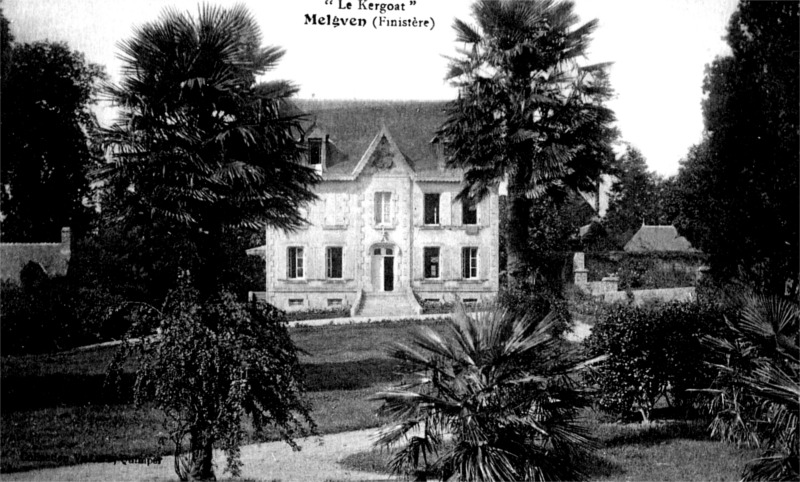 Manoir de Kergoat  Melgven (Bretagne).